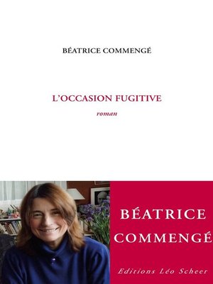 cover image of L'occasion fugitive